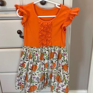 Eleanor Rose 4/5 pumpkin dress